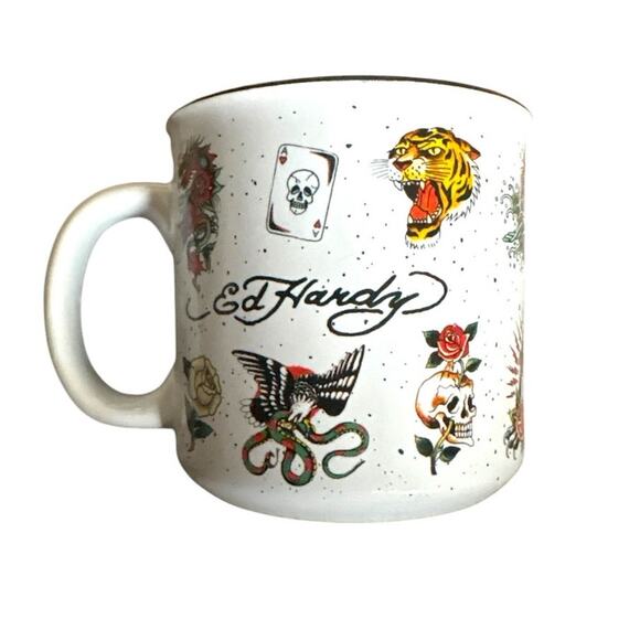 Ed Hardy Ceramic Mug - Picture 3 of 3